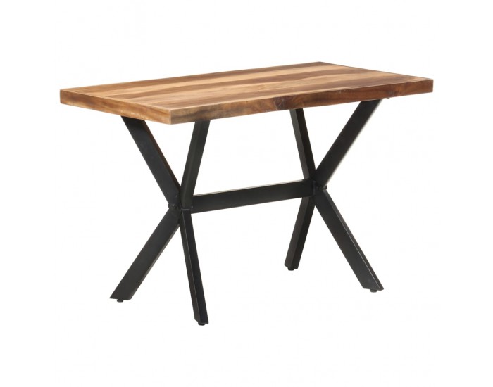 Sonata H Трапезна маса, 120x60x75 см, масивно дърво с меден финиш