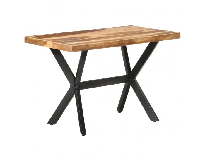 Sonata H Трапезна маса, 120x60x75 см, масивно дърво с меден финиш