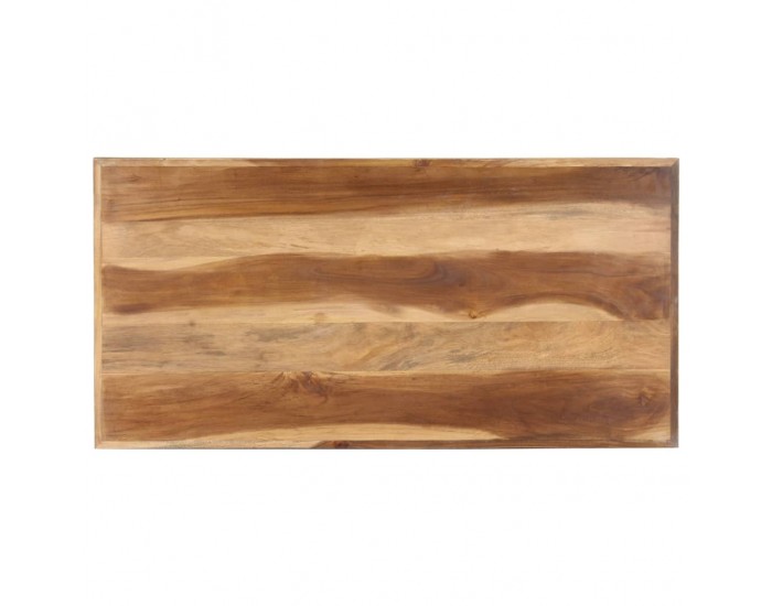 Sonata H Трапезна маса, 120x60x75 см, масивно дърво с меден финиш