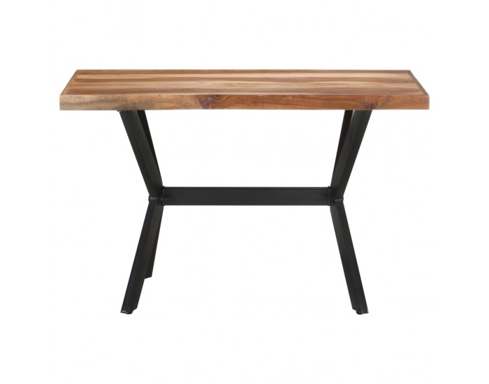 Sonata H Трапезна маса, 120x60x75 см, масивно дърво с меден финиш