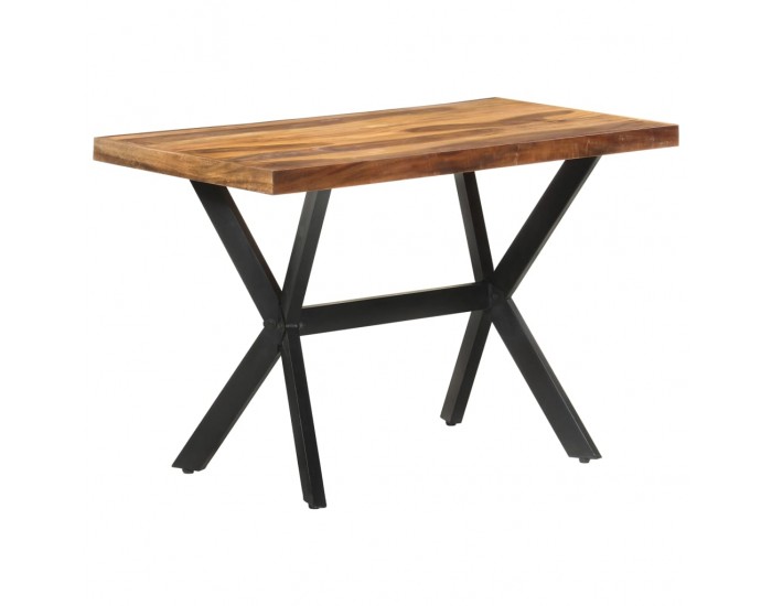 Sonata H Трапезна маса, 120x60x75 см, масивно дърво с меден финиш