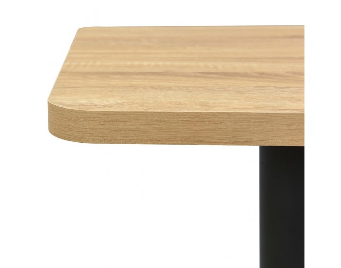 Sonata H Бистро маса, дъбов цвят, 78,5x78,5x107 см