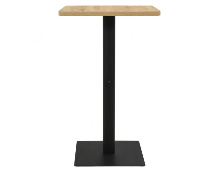 Sonata H Бистро маса, дъбов цвят, 78,5x78,5x107 см