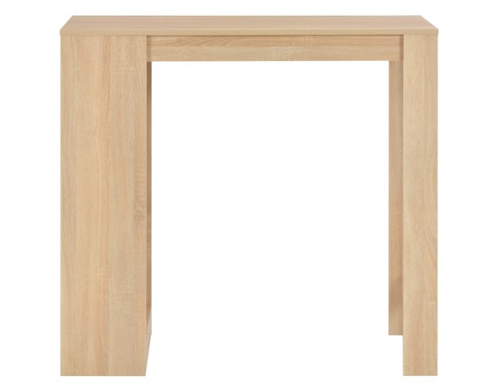 Sonata H Бар маса с рафт, дъб, 110x50x103 см