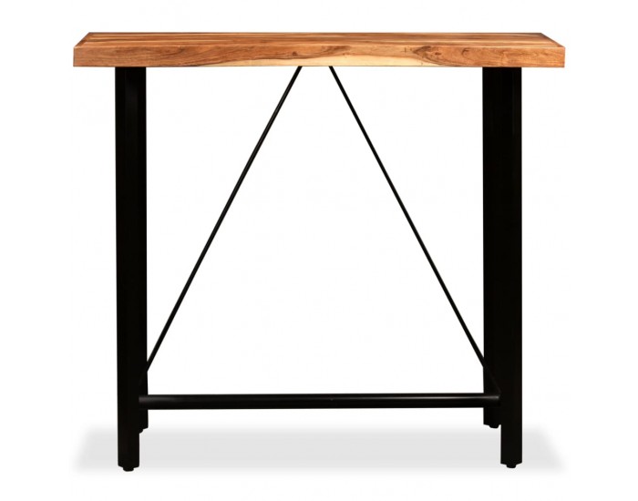 Sonata H Бар маса, акациево дърво масив, 120x60x107 см