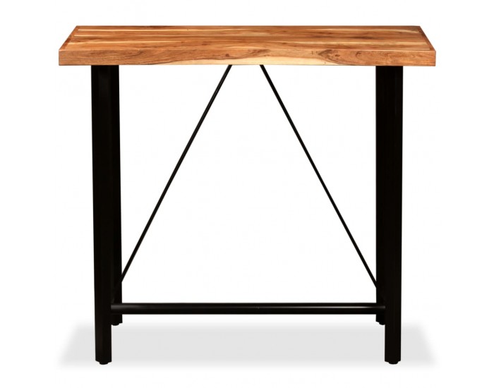 Sonata H Бар маса, акациево дърво масив, 120x60x107 см