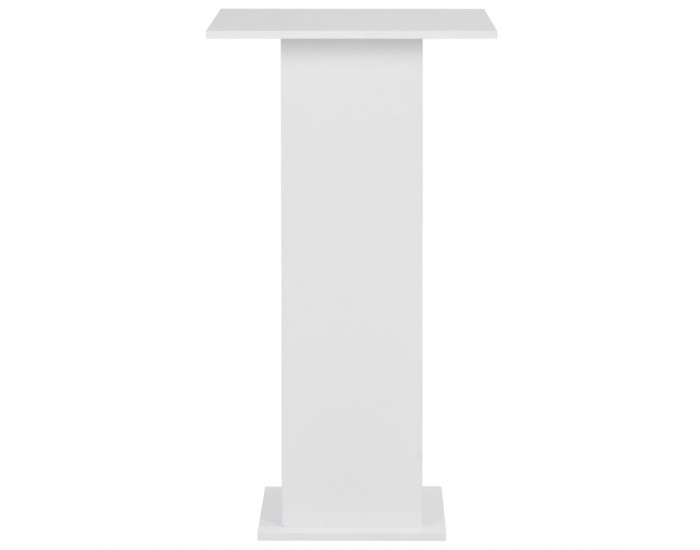 Sonata H Бар маса, бяла, 60x60x110 см