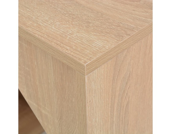 Sonata H Бар маса с шкаф, дъб, 115x59x200 см