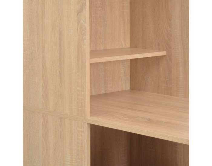 Sonata H Бар маса с шкаф, дъб, 115x59x200 см