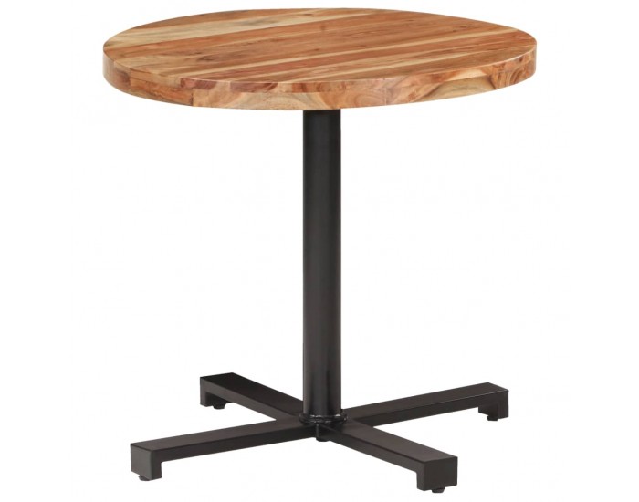 Sonata H Бистро маса, кръгла, Ø80x75 cм, акациево дърво масив