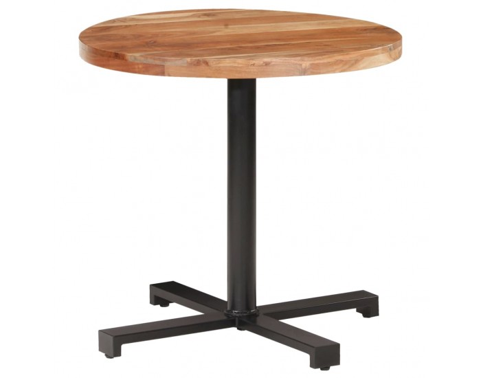 Sonata H Бистро маса, кръгла, Ø80x75 cм, акациево дърво масив