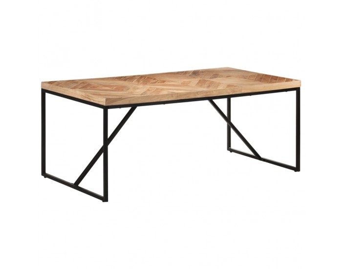 Sonata H Трапезна маса, 180x90x76 cм, акация и манго масив