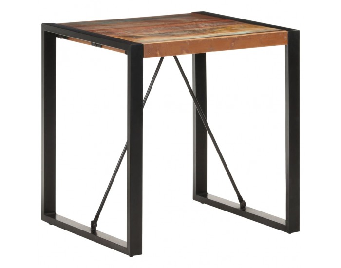 Sonata H Трапезна маса, 70x70x75 cм, регенерирано дърво масив