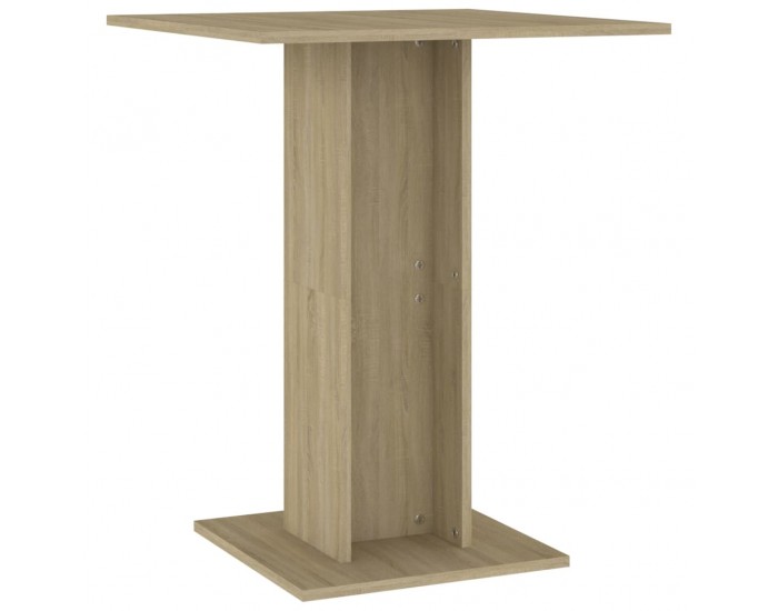 Sonata H Бистро маса, дъб сонома, 60x60x75 см, инженерно дърво