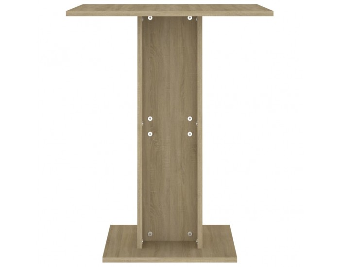 Sonata H Бистро маса, дъб сонома, 60x60x75 см, инженерно дърво