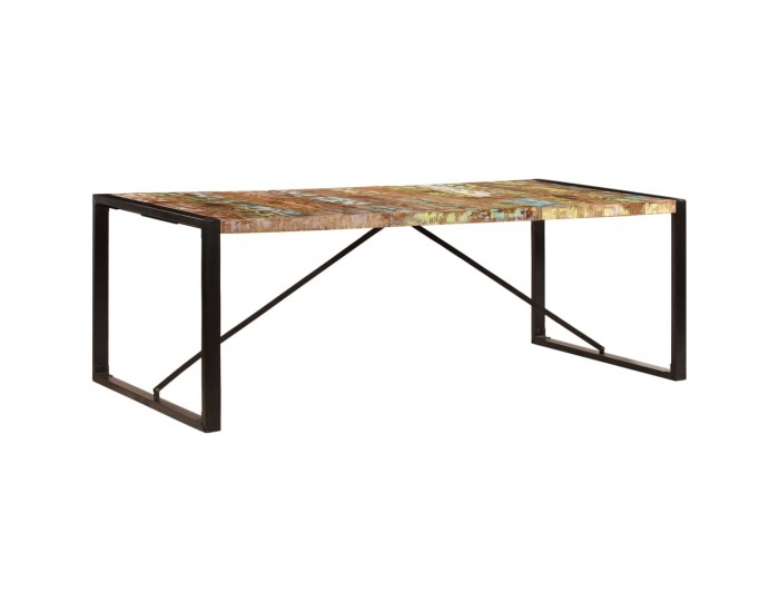 Sonata H Трапезна маса, 220х100х75 см, регенерирано дърво масив