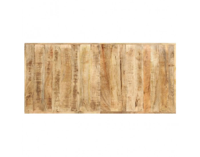 Sonata H Бар маса, 150x70x107 cм, груба мангова дървесина