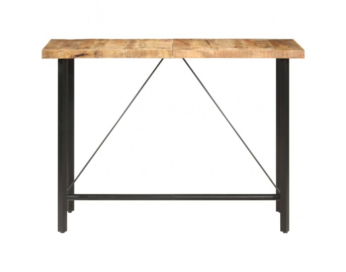 Sonata H Бар маса, 150x70x107 cм, груба мангова дървесина