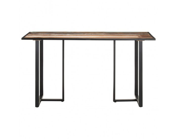 Sonata H Трапезна маса, 140 cм, регенерирано дърво масив