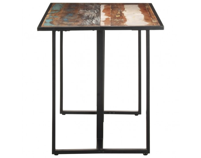 Sonata H Трапезна маса, 140 cм, регенерирано дърво масив