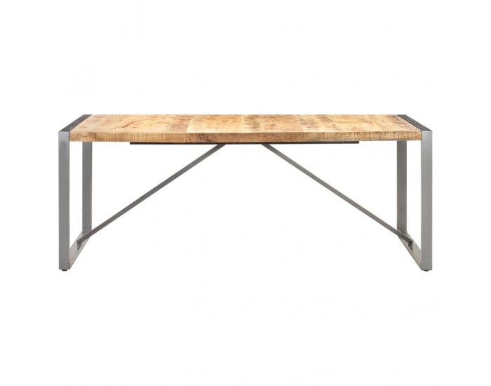 Sonata H Трапезна маса, 200x100x75 cм, грубо мангово дърво масив