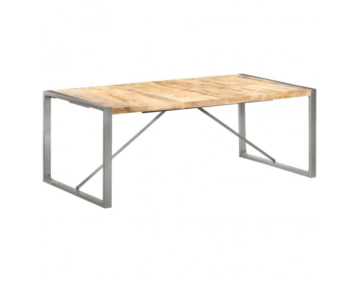 Sonata H Трапезна маса, 200x100x75 cм, грубо мангово дърво масив