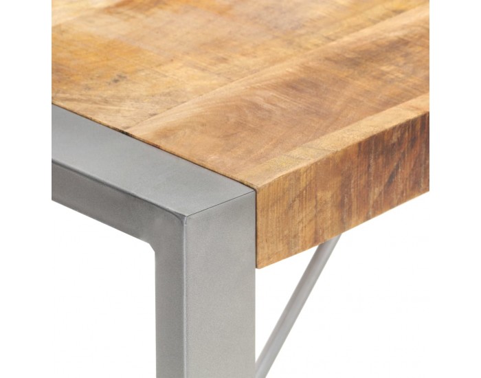 Sonata H Трапезна маса, 200x100x75 cм, грубо мангово дърво масив