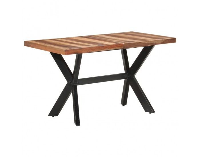 Sonata H Трапезна маса, 140x70x75 см, масивно дърво с меден финиш