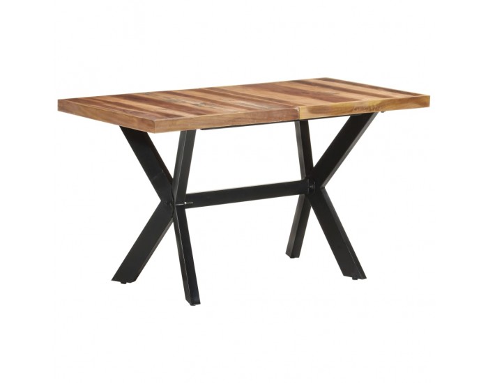 Sonata H Трапезна маса, 140x70x75 см, масивно дърво с меден финиш