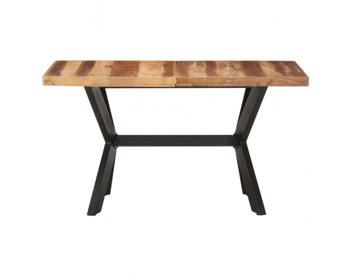 Sonata H Трапезна маса, 140x70x75 см, масивно дърво с меден финиш