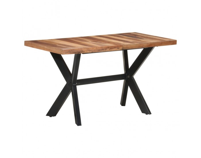 Sonata H Трапезна маса, 140x70x75 см, масивно дърво с меден финиш