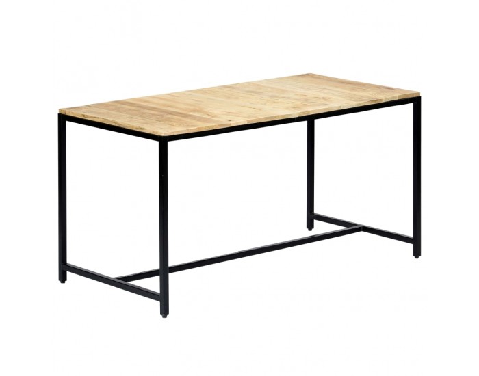 Sonata H Трапезна маса, 140x70x75 cм, грубо мангово дърво масив