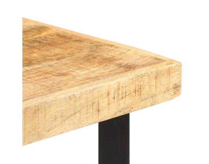 Sonata H Бар маса, 60x60x107 cм, груба мангова дървесина