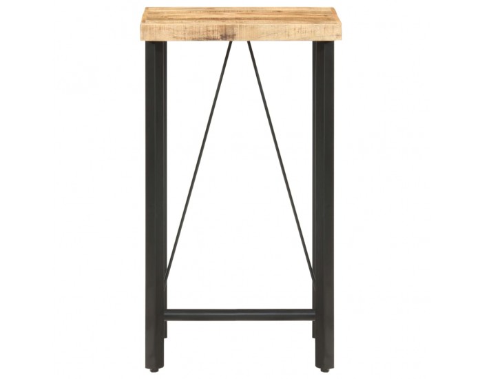 Sonata H Бар маса, 60x60x107 cм, груба мангова дървесина