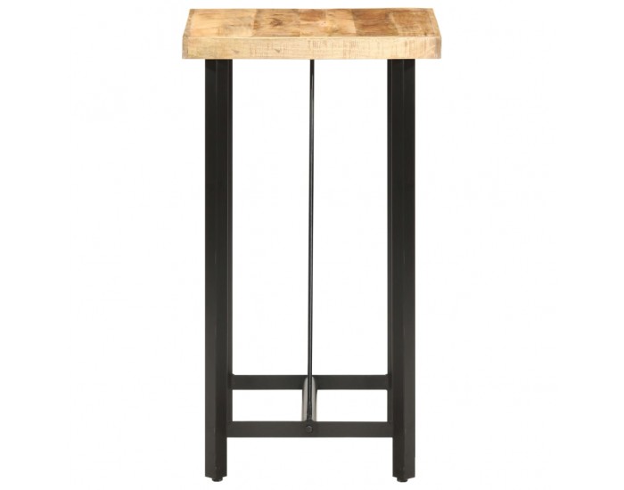 Sonata H Бар маса, 60x60x107 cм, груба мангова дървесина