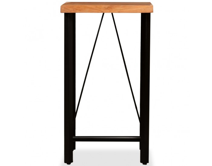 Sonata H Бар маса, акациево дърво масив, 60x60x107 см