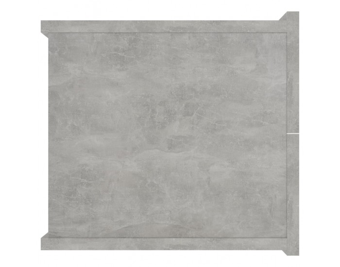 Sonata H Нощно шкафче, бетонно сиво, 40x30x30 см, инженерно дърво