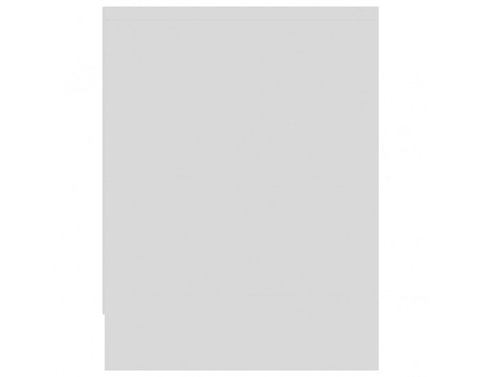 Sonata H Нощно шкафче, бяло, 40x30x40 см, инженерно дърво