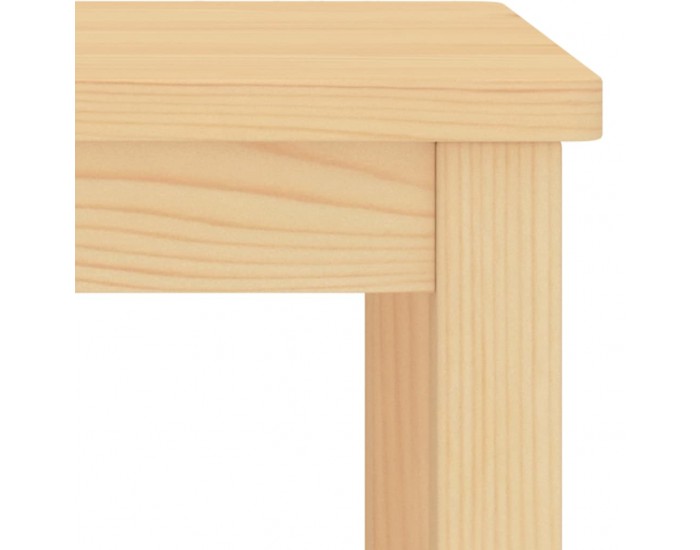 Sonata H Нощно шкафче, естествен, 35x30x47 см, бор масив