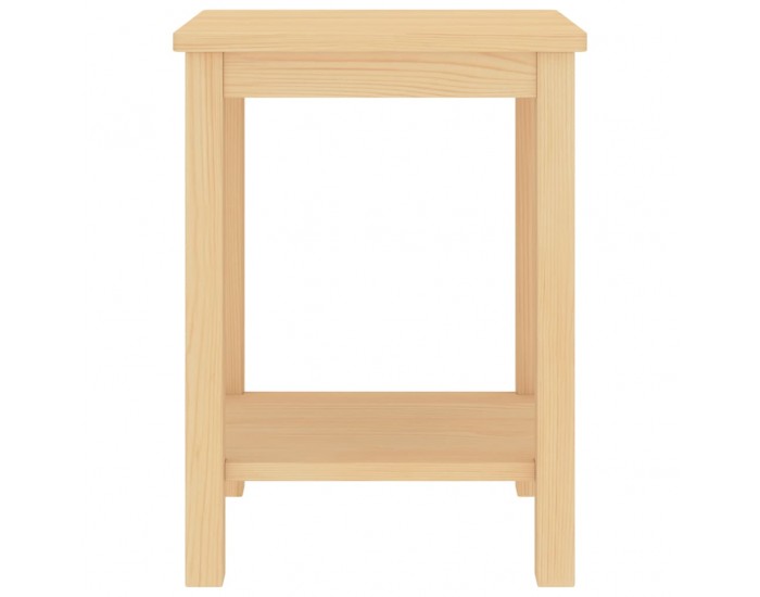 Sonata H Нощно шкафче, естествен, 35x30x47 см, бор масив
