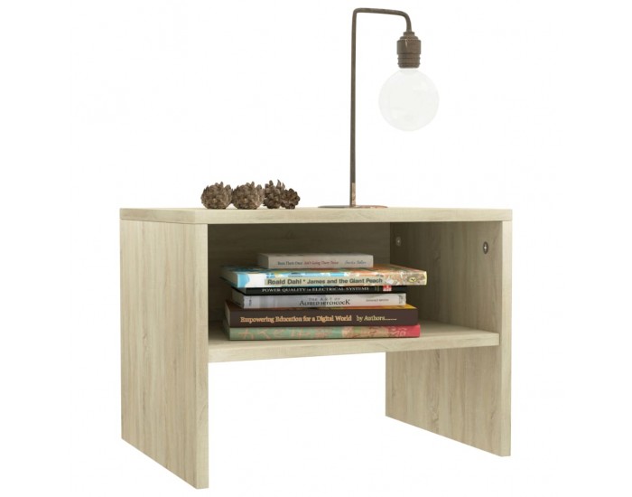 Sonata H Нощно шкафче, дъб сонома, 40x30x30 см, инженерно дърво