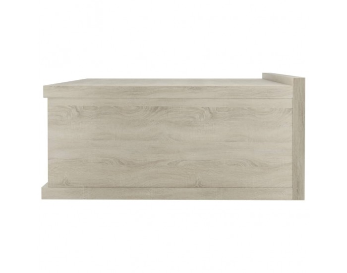 Sonata H Нощни шкафчета за стена, 2 бр, дъб сонома, 40x30x15 см