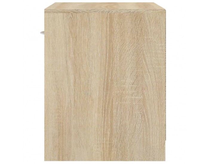 Sonata H Нощно шкафче с чекмедже, 2 бр, цвят дъб