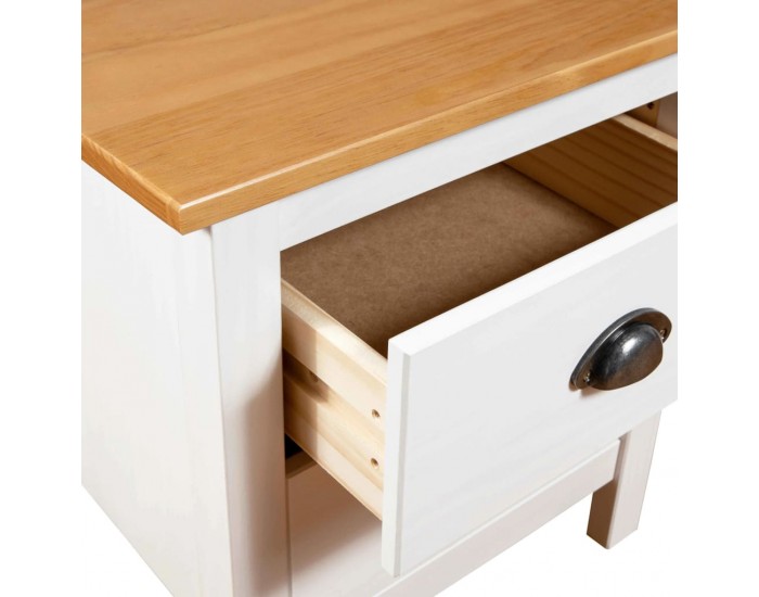 Sonata H Нощни шкафчета 2 бр Hill 46x35x49,5 см борово дърво масив