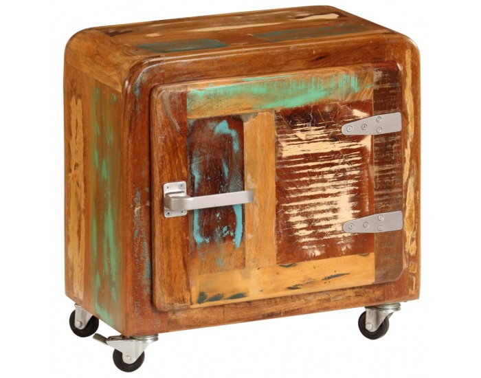 Sonata H Нощно шкафче, 50x30x50 см, регенерирано дърво масив