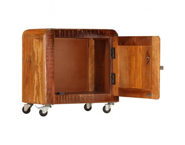 Sonata H Нощно шкафче, 50x30x50 см, регенерирано дърво масив