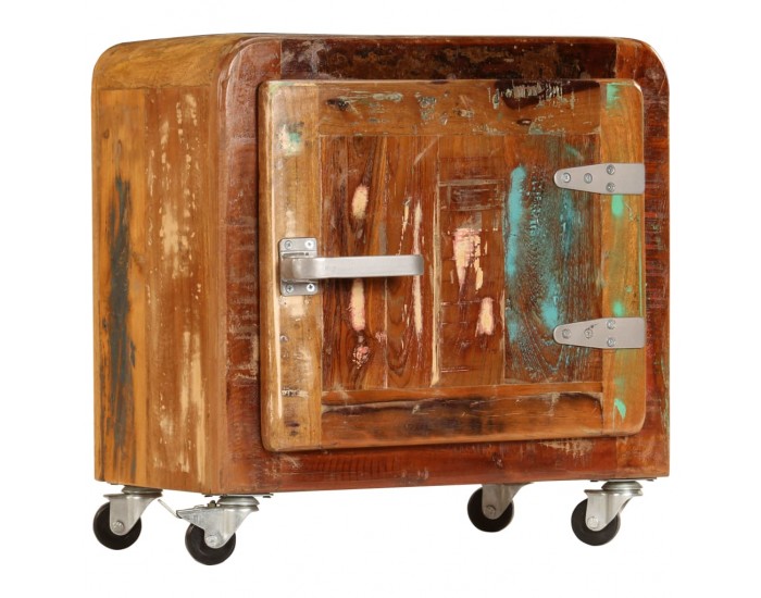 Sonata H Нощно шкафче, 50x30x50 см, регенерирано дърво масив