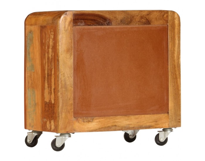 Sonata H Нощно шкафче, 50x30x50 см, регенерирано дърво масив