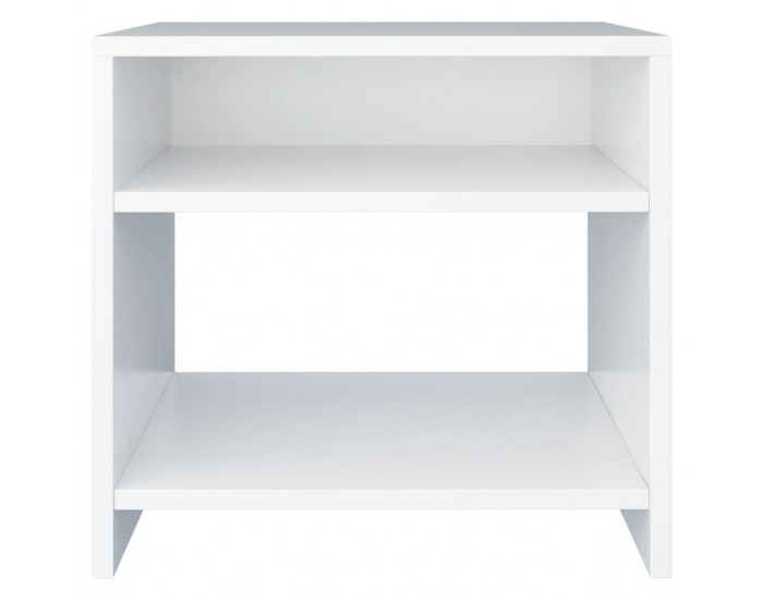 Sonata H Нощно шкафче, бяло, 40x30x40 см, инженерно дърво