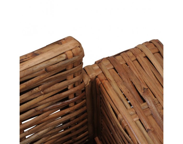 Sonata H Фотьойл с възглавници, естествен ратан